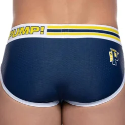 Pump! Slips-Slip Sportboy Recharge Bleu Marine - Jaune