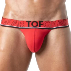 TOF Paris Slips Tanga|Slips-Slip Tanga Champion Rouge