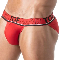 TOF Paris Slips Tanga|Slips-Slip Tanga Champion Rouge