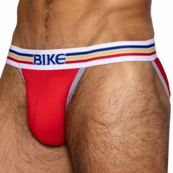 Bike Slips Tanga|Slips-Slip Tanga Coton Rouge