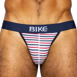 Bike Slips Tanga|Slips-Slip Tanga Coton Sailor