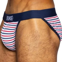 Bike Slips Tanga|Slips-Slip Tanga Coton Sailor
