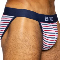 Bike Slips Tanga|Slips-Slip Tanga Coton Sailor