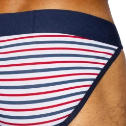 Bike Slips Tanga|Slips-Slip Tanga Coton Sailor