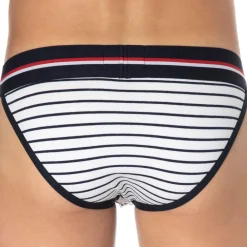 SKU Slips Tanga|Slips-Slip Tanga First Coton Marinière