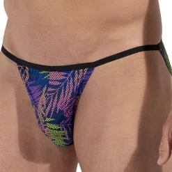 HOM Slips Tanga|Slips-Slip Tanga Funky Styles Marine - Rose