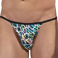 HOM Slips Tanga|Slips-Slip Tanga Funky Styles Multicolore