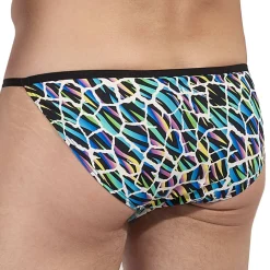 HOM Slips Tanga|Slips-Slip Tanga Funky Styles Multicolore