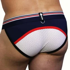 Breedwell Slips Sexy-Slip Tanga Locker Room Bleu Marine