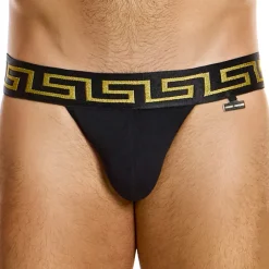 Modus Vivendi Slips Tanga|Slips-Slip Tanga Meander Noir