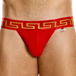 Modus Vivendi Slips Tanga|Slips-Slip Tanga Meander Rouge