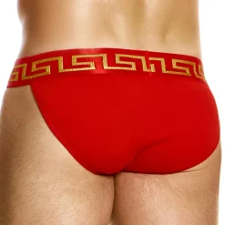 Modus Vivendi Slips Tanga|Slips-Slip Tanga Meander Rouge