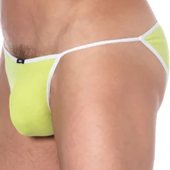 SKU Slips Sexy|Slips Tanga-Slip Tanga Mini Coton Jaune
