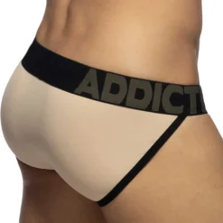 Addicted Sous-Vêtements Push Up|Push Up-Slip Tanga Naked Feeling Push Up Beige