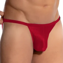 Olaf Benz Slips Tanga|Slips-Slip Tanga Rio RED 2507 Rouge