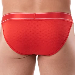 Barcode Sous-Vêtements Sport|Slips Tanga-Slip Tanga Tjure Mesh Rouge