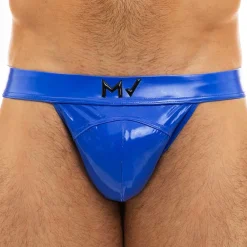 Modus Vivendi Slips Sexy-Slip Tanga Viral Vinyle Bleu Roi