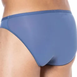 HOM Mini Slips|Slips-Slip Temptation Plume Bleu Jeans