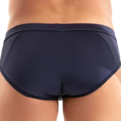 TOF Paris Sous-Vêtements Sport|Slips-Slip Tentation Microfibre Marine