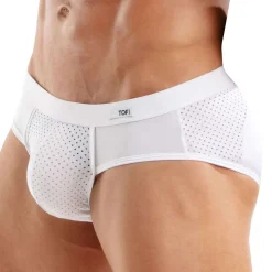 TOF Paris Sous-Vêtements Sport|Slips-Slip Tentation Microfibre Blanc