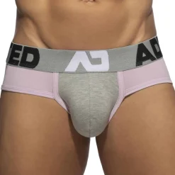 Addicted Slips-Slip Trey Coton Gris - Rose