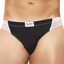 Intymen Slips-Slip Wild Mint Noir - Rose