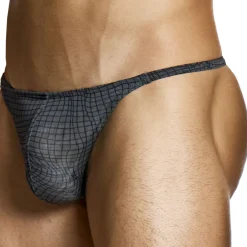 Modus Vivendi Strings-String Abstract Résille Gris Anthracite
