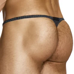 Modus Vivendi Strings-String Abstract Résille Gris Anthracite