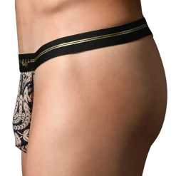 Andrew Christian Strings|Poche Ergonomique-String Almost Naked Laurel Leaf