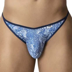 CandyMan Strings-String Aquatique Bleu