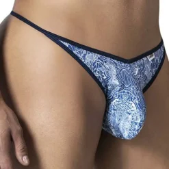 CandyMan Strings-String Aquatique Bleu