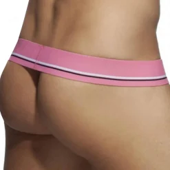 Addicted Strings-String Ass Freedom Gris Anthracite