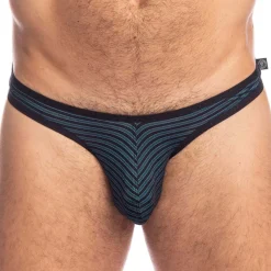 L'Homme invisible Strings|Poche Ergonomique-String Bikini Blue Glow
