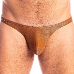 L'Homme invisible Strings-String Bikini Desert Gold Cuivre
