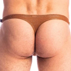 L'Homme invisible Strings-String Bikini Desert Gold Cuivre