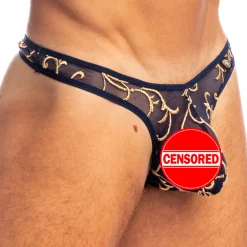 L'Homme invisible Strings-String Bikini Nuit Baroque