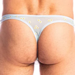 L'Homme invisible Strings-String Bikini Paradiso Bleu Ciel