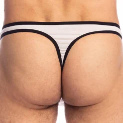 L'Homme invisible Strings-String Bikini Soft Touch Classics Blanc