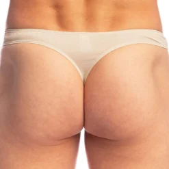 L'Homme invisible Strings-String Bikini Stellar Dust Crème