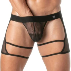 TOF Paris Strings-String Chaps Transgressiv Noir