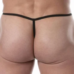 TOF Paris Strings-String Circuit Résille Noir