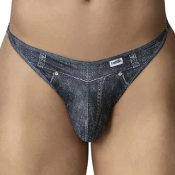 CandyMan Strings-String Cowboy Noir Denim
