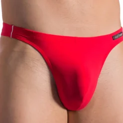 Olaf Benz Strings De Bain-String de Bain BLU 1200 Rouge Foncé