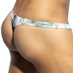 ES Collection Maillots De Bain Push Up|Strings De Bain-String de Bain Jasmine Bleu Ciel