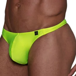 TOF Paris Strings De Bain-String de Bain Neon Jaune Fluo