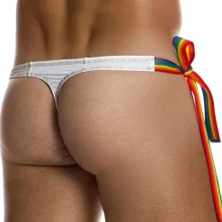 Modus Vivendi Strings De Bain-String de Bain Pride Blanc