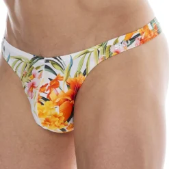 SKU Strings De Bain-String de Bain Tropical Summer Blanc
