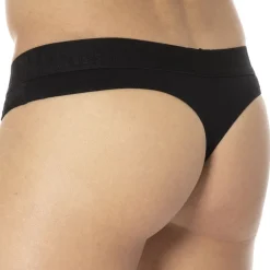 Doreanse Strings-String Dentelle Sexy Noir