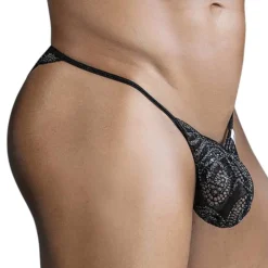 CandyMan Strings-String en Dentelle Noir