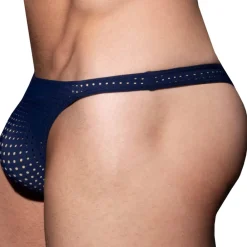 AD Fetish Strings-String Excite Bleu Marine